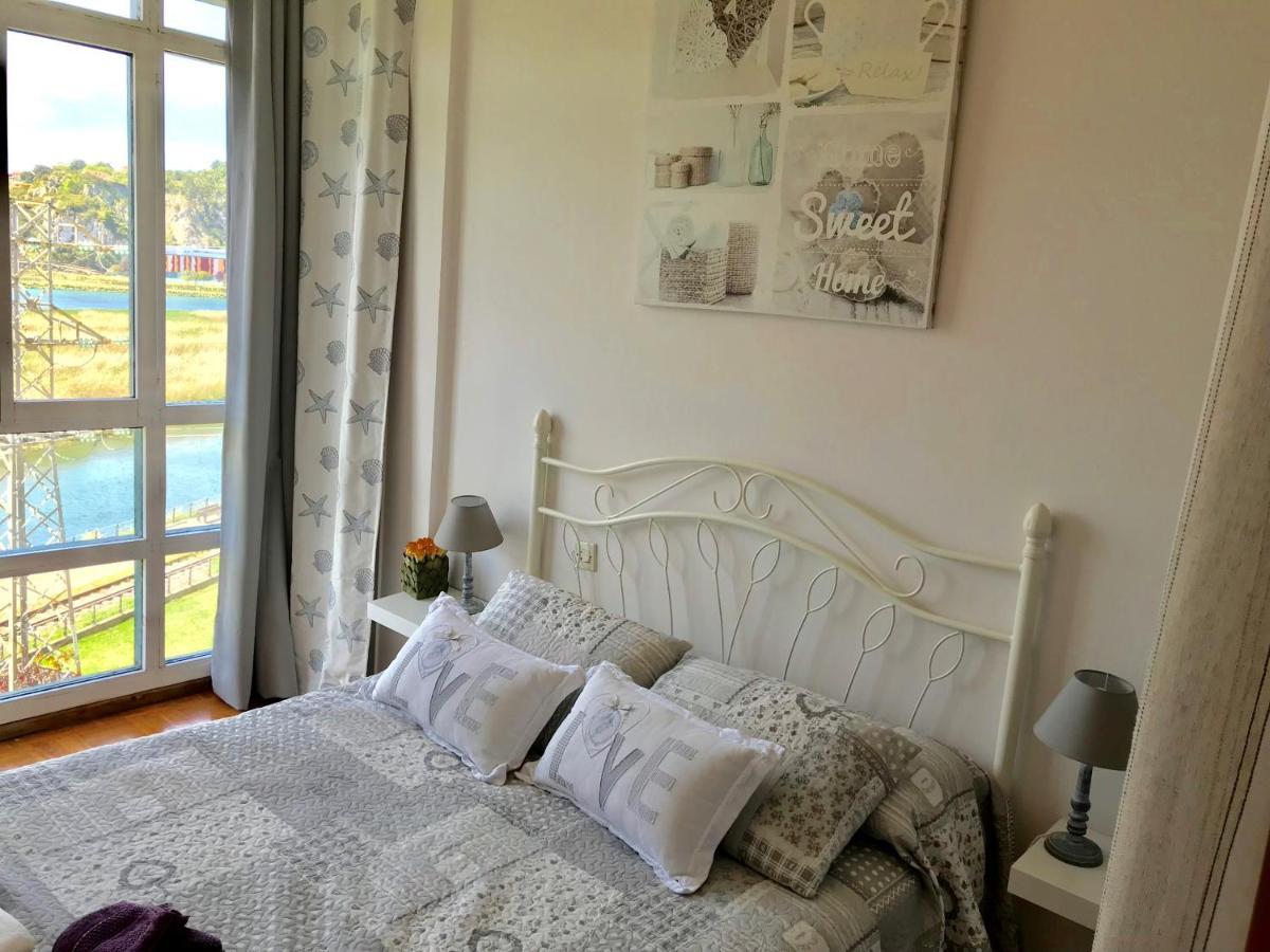 Apartamento Con Vistas Espectaculares Al Rio Sella 리바데세야 외부 사진
